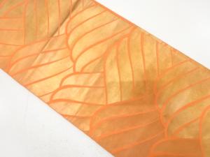 アンティーク　荒波模様織り出し袋帯（材料）